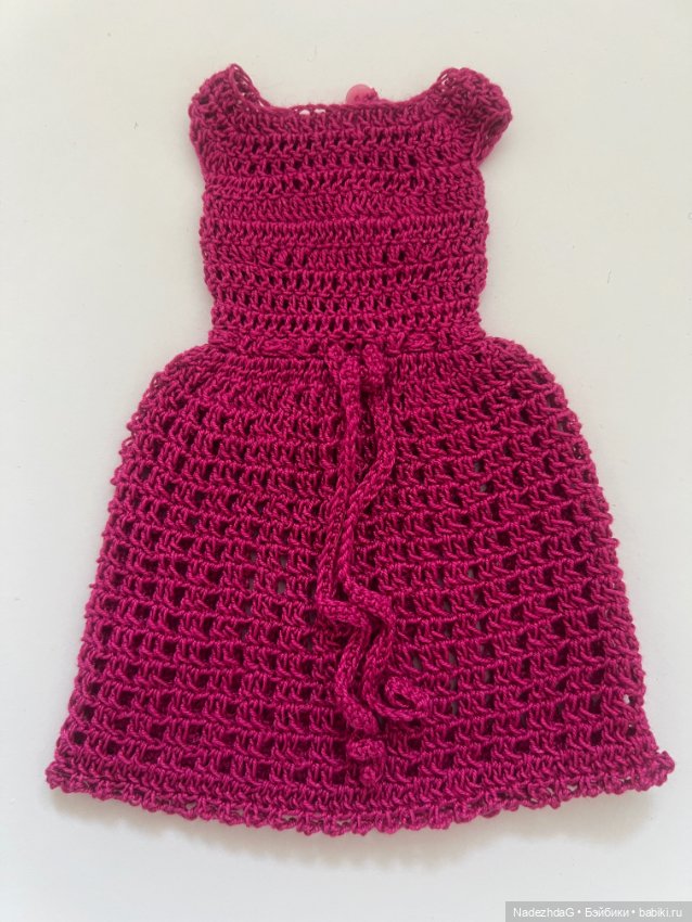 Платье для Барби вязаные — Одежда для кукол (фото 2)