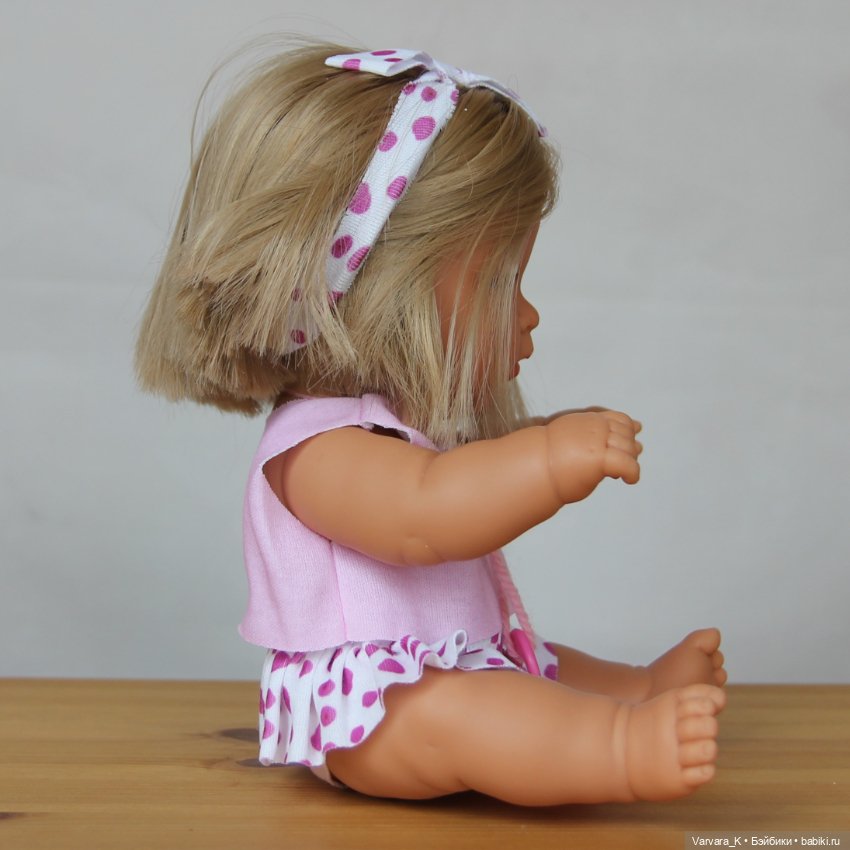 The Preppy&Endisa Baby кукла пупс блондинка с каре, 28 см (фото 5)