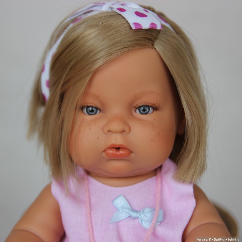 The Preppy&Endisa Baby кукла пупс блондинка с каре, 28 см (фото 7)