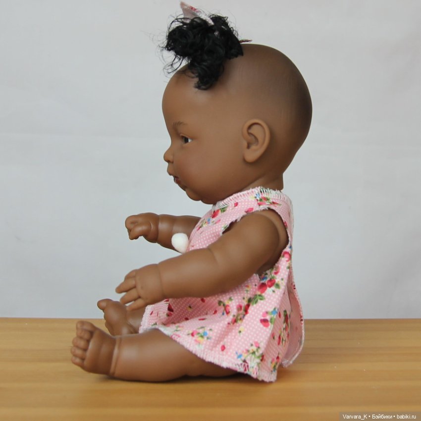 Preppy&Endisa Baby кукла пупс "Мороженое", мулатка. 28 см (фото 4)