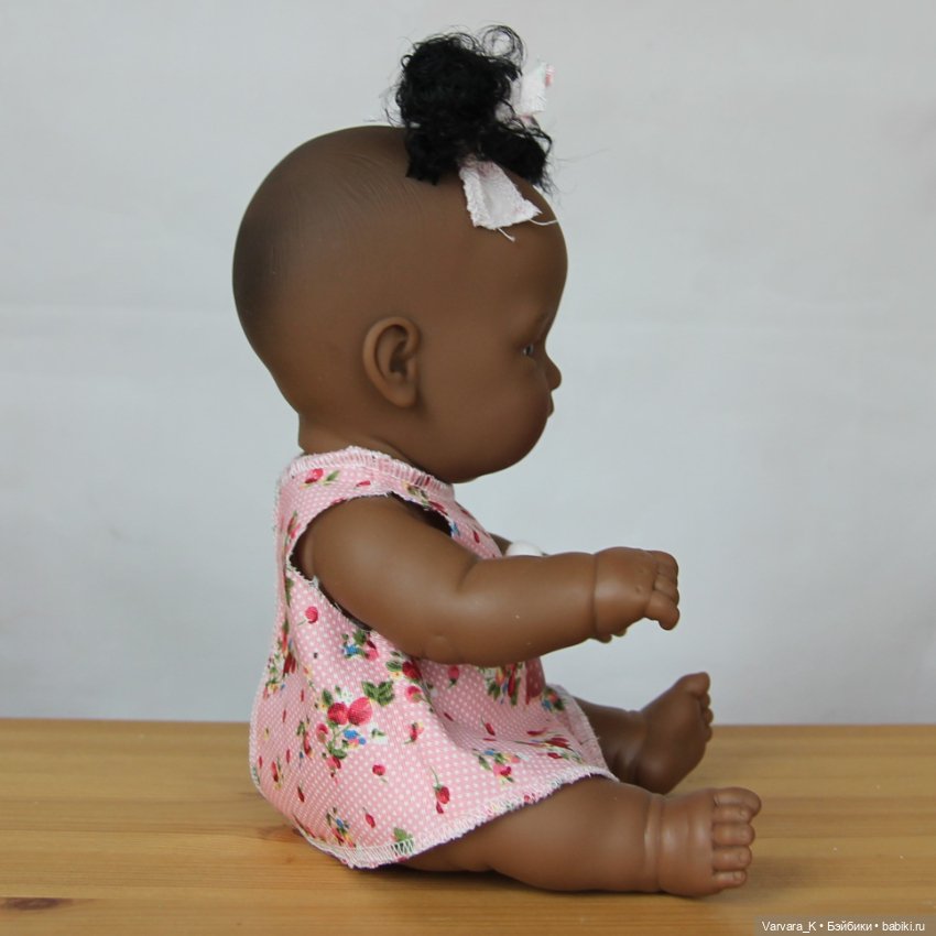 Preppy&Endisa Baby кукла пупс "Мороженое", мулатка. 28 см (фото 6)