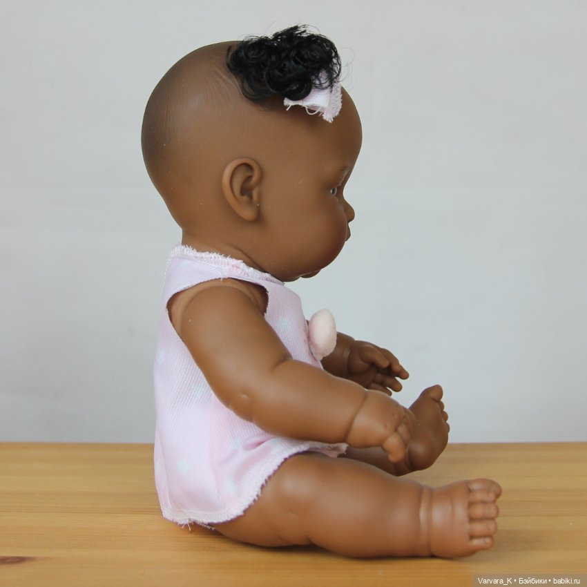 Preppy&Endisa Baby кукла пупс "Ромашка", мулатка. 28 см (фото 4)