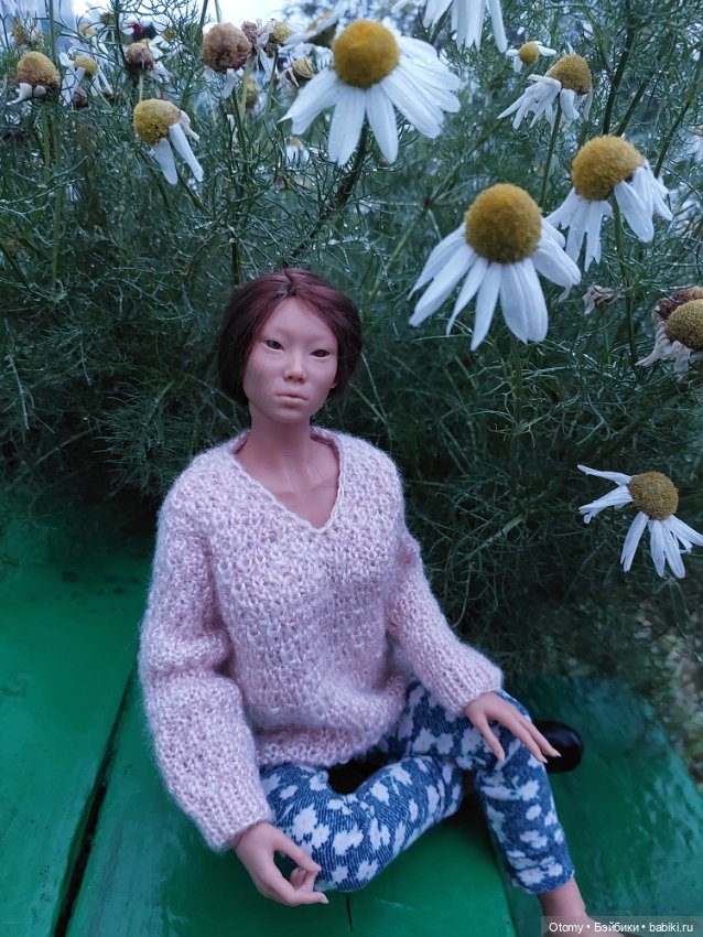 Объёмный пуловер — Одежда для BJD (фото 4)
