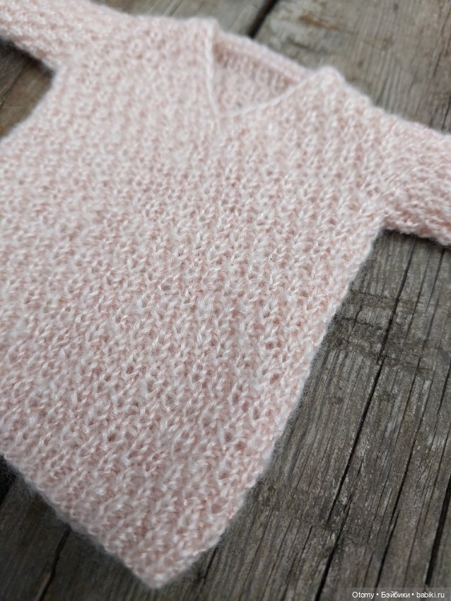 Объёмный пуловер — Одежда для BJD (фото 3)