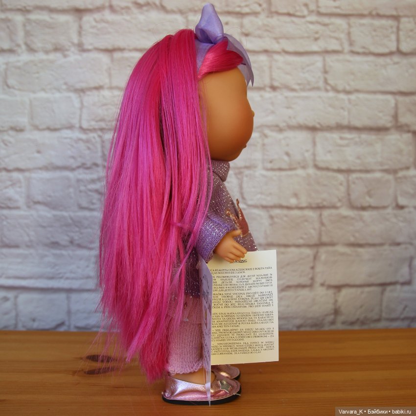 Nines D Onil кукла Mia Мия с ярко-розовыми волосами, 30 см, № 2 (фото 4)