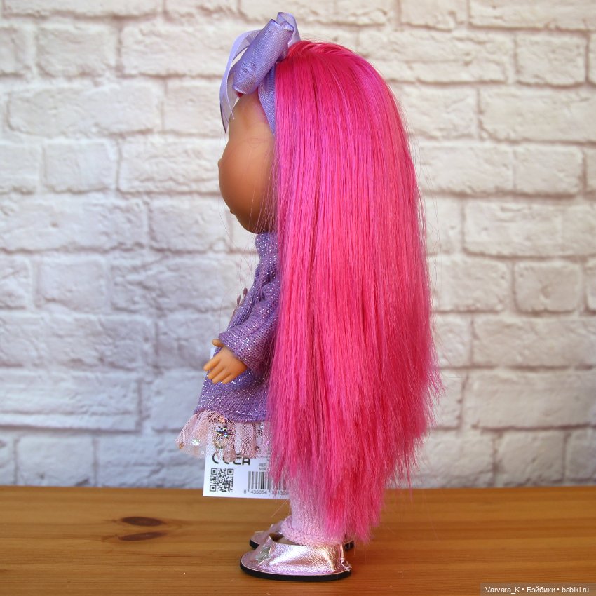 Nines D Onil кукла Mia Мия с ярко-розовыми волосами, 30 см, № 2 (фото 2)