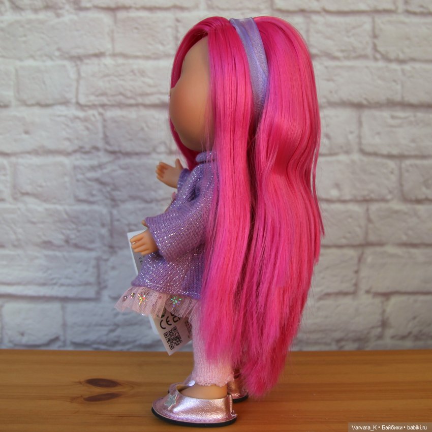 Nines D Onil кукла Mia Мия с ярко-розовыми волосами, 30 см, № 1 (фото 4)