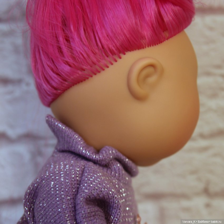 Nines D Onil кукла Mia Мия с ярко-розовыми волосами, 30 см, № 1 (фото 8)