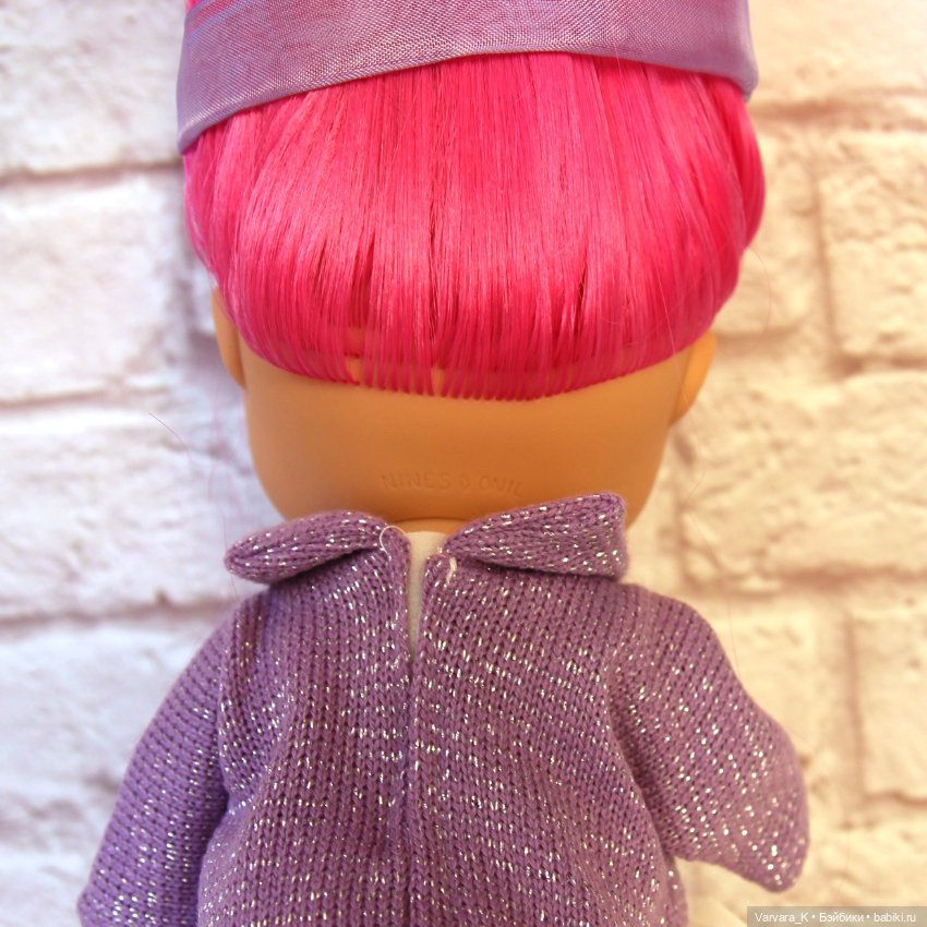 Nines D Onil кукла Mia Мия с ярко-розовыми волосами, 30 см, № 2