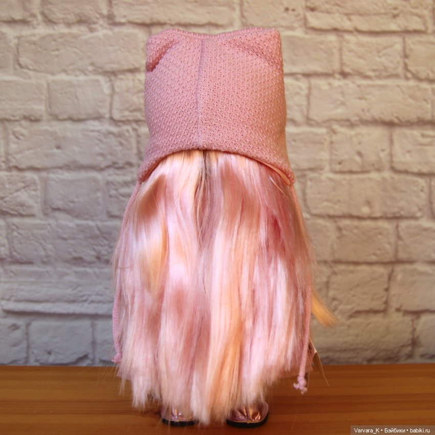 Nines D Onil кукла Mia Мия Speсial прямые розовые волосы, 30 см (фото 5)