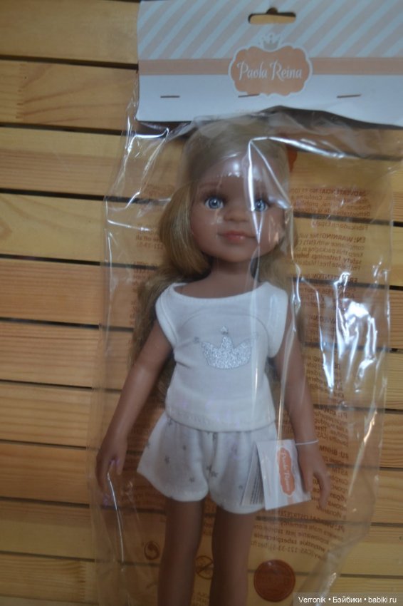 Кукла Симона (Ириска, Клео) в пижаме Paola Reina, 32см (Испания) (фото 6)