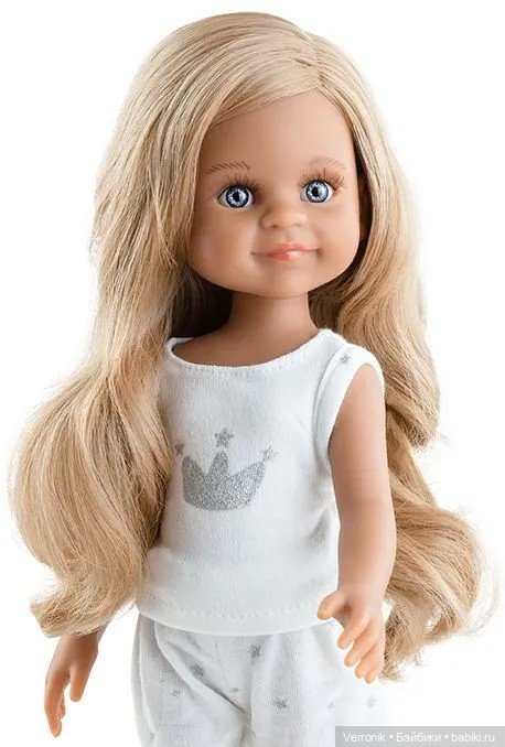 Кукла Симона (Ириска, Клео) в пижаме Paola Reina, 32см (Испания) (фото 2)