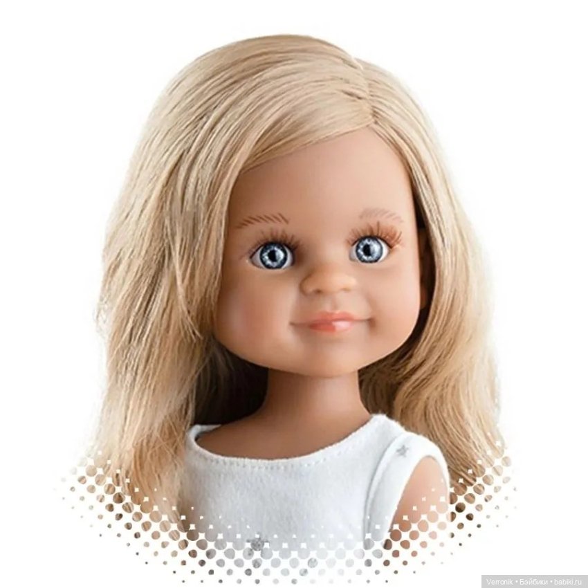 Кукла Симона (Ириска, Клео) в пижаме Paola Reina, 32см (Испания) (фото 3)