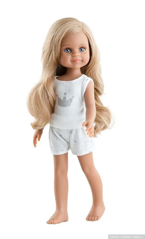 Кукла Симона (Ириска, Клео) в пижаме Paola Reina, 32см (Испания)