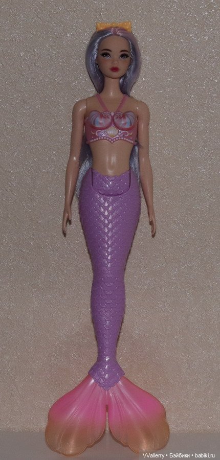 Русалка Одиль с сиреневыми волосами (фото 5)