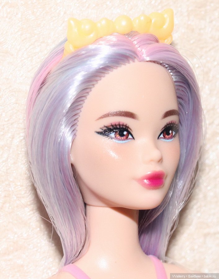 Русалка Одиль с сиреневыми волосами (фото 3)