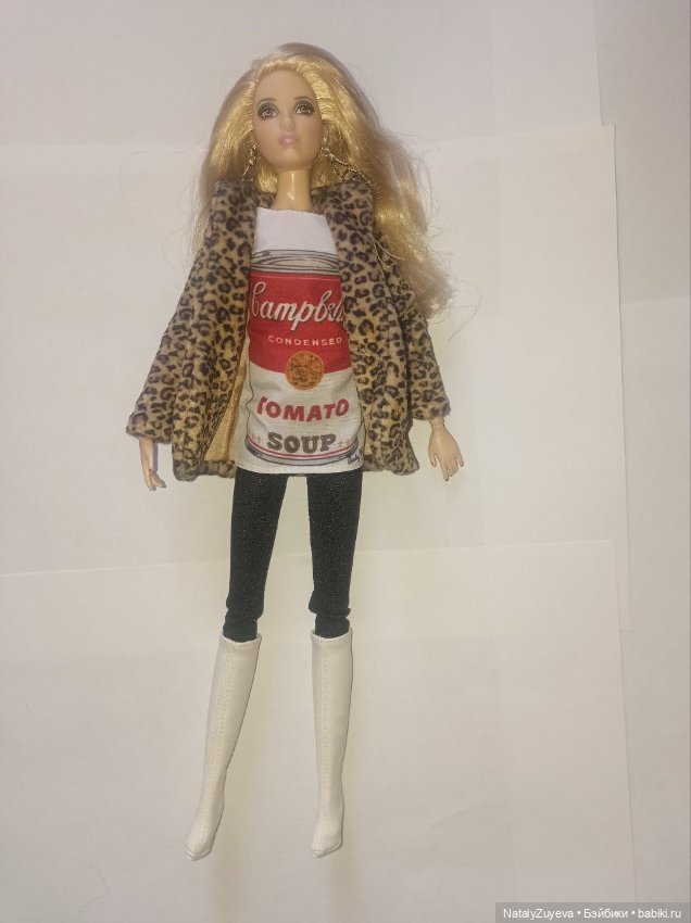 Barbie Andy Warhall Campbells tomato soup (фото 2)