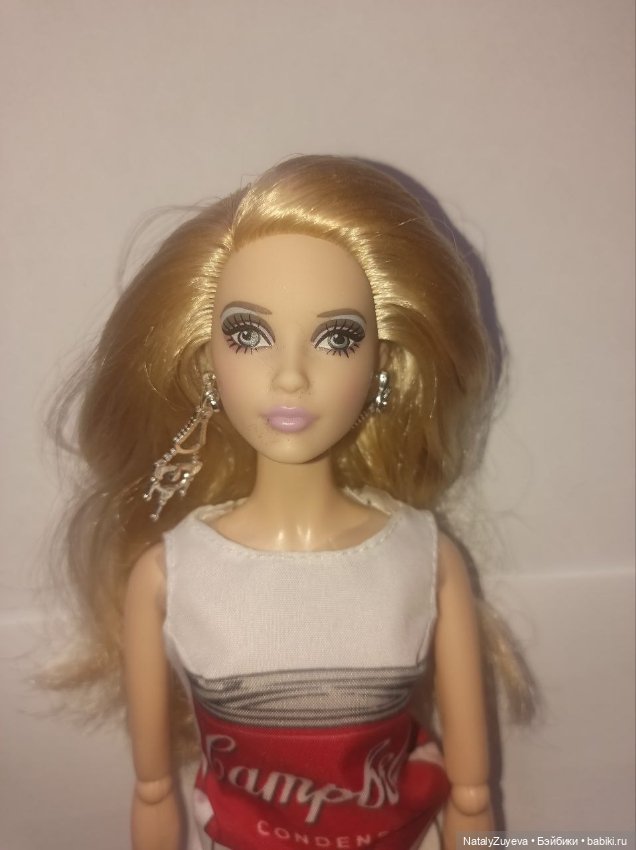 Barbie Andy Warhall Campbells tomato soup (фото 7)