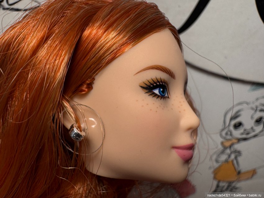 Голова Барби Базовая модель №4 Лея (3) (фото 5)