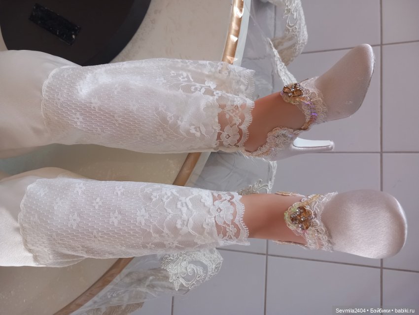 Трепетная невеста — Фарфоровые куклы (фото 8)