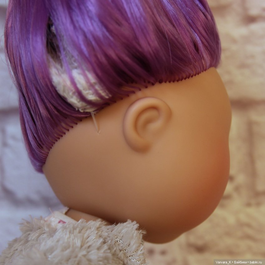 Nines D Onil Mia Мия с сиреневыми волосами, 30 см (фото 7)
