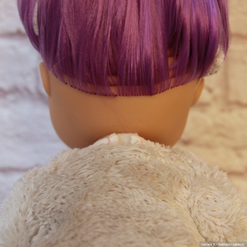 Nines D Onil Mia Мия с сиреневыми волосами, 30 см (фото 8)