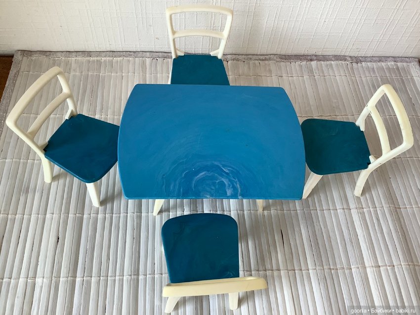 Советская кукольная мебель