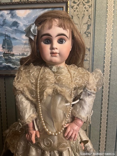 Красивая редкая Denamur — Антикварные куклы (фото 3)