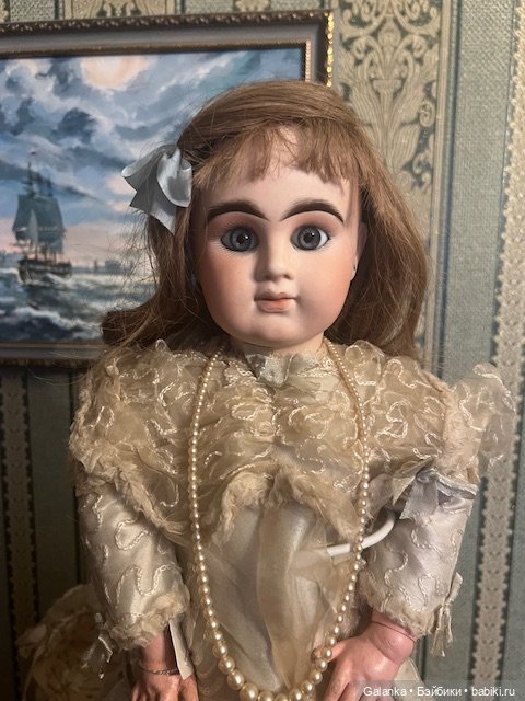 Красивая редкая Denamur — Антикварные куклы (фото 2)