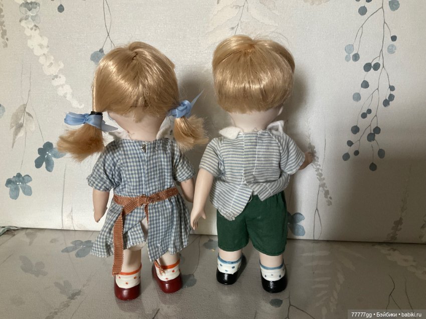 Антонина и Антошка — Фарфоровые куклы (фото 2)