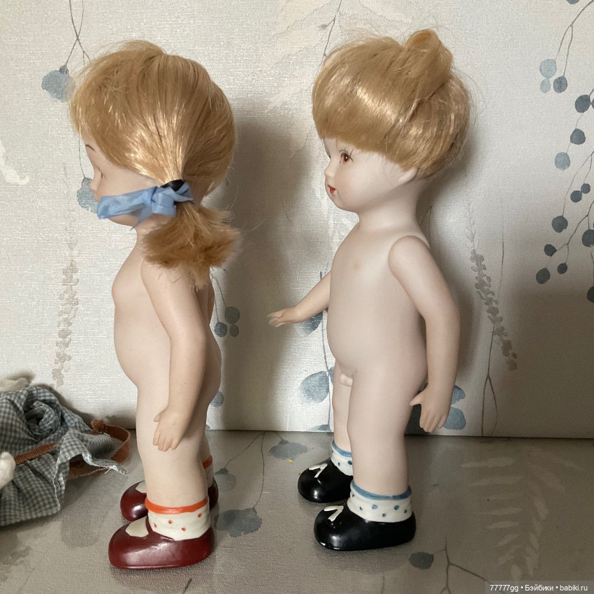 Антонина и Антошка — Фарфоровые куклы (фото 7)