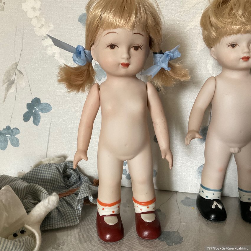 Антонина и Антошка — Фарфоровые куклы (фото 6)