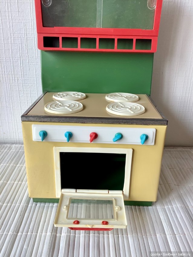 Кухонная игрушечная плита из СССР (фото 2)