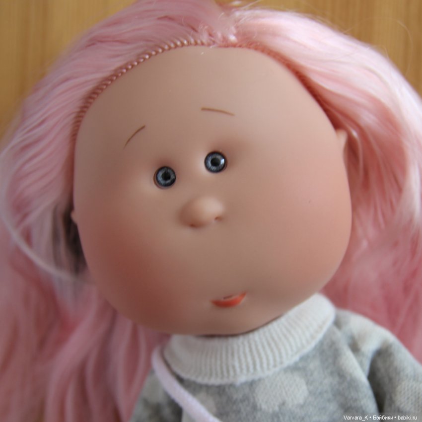 Nines D Onil Mia Мия с розовыми волосами "хаски" , 30 см, № 1 (фото 6)