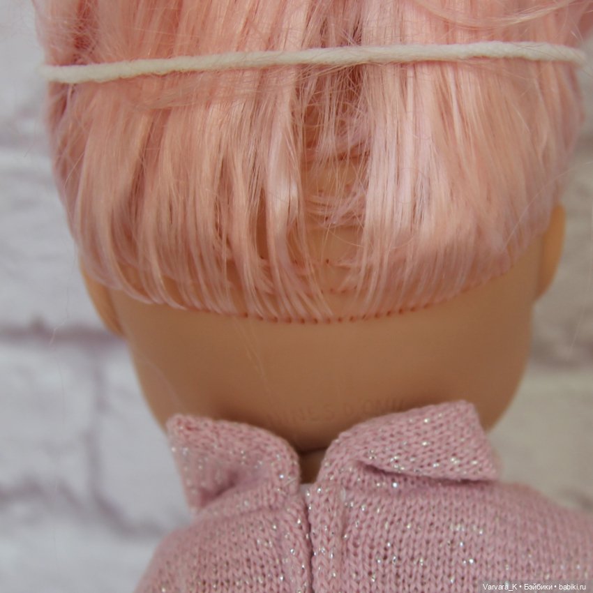 Nines D Onil Mia Мия "Принцесса" с розовыми волосами, 30 см (фото 10)
