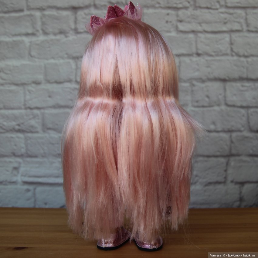 Nines D Onil Mia Мия "Принцесса" с розовыми волосами, 30 см (фото 5)