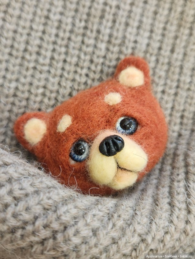 Брошь Teddy 🧸 — Авторские игрушки