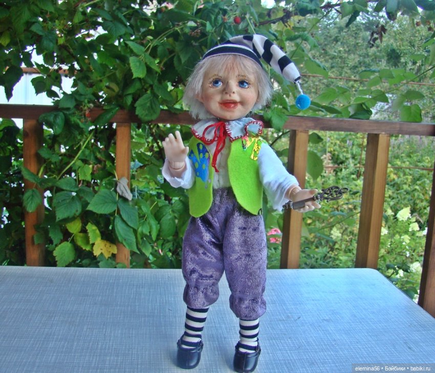 Интерьерная кукла: Буратино (фото 3)