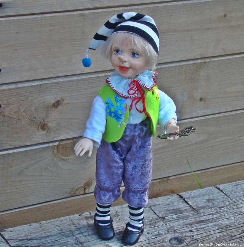 Интерьерная кукла: Буратино