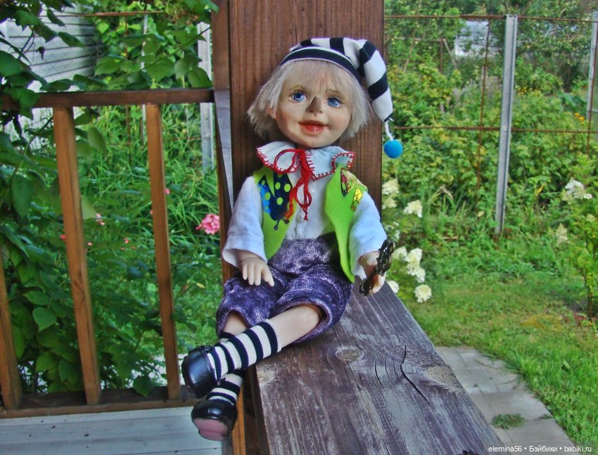 Интерьерная кукла: Буратино (фото 5)
