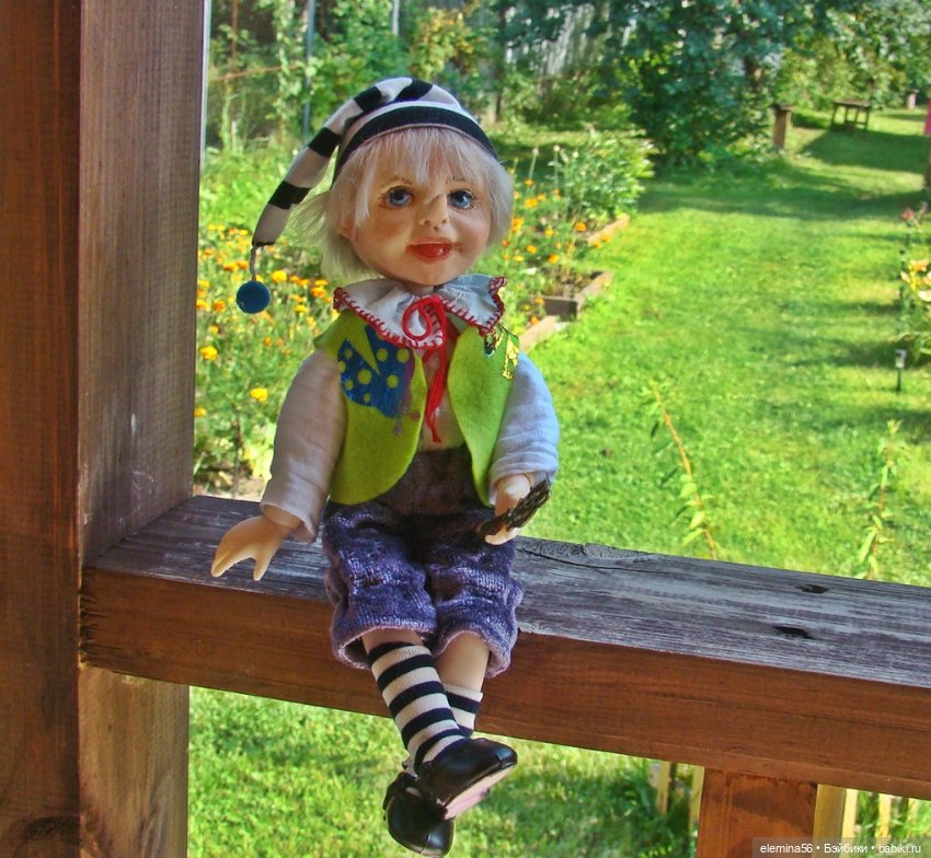Интерьерная кукла: Буратино (фото 7)