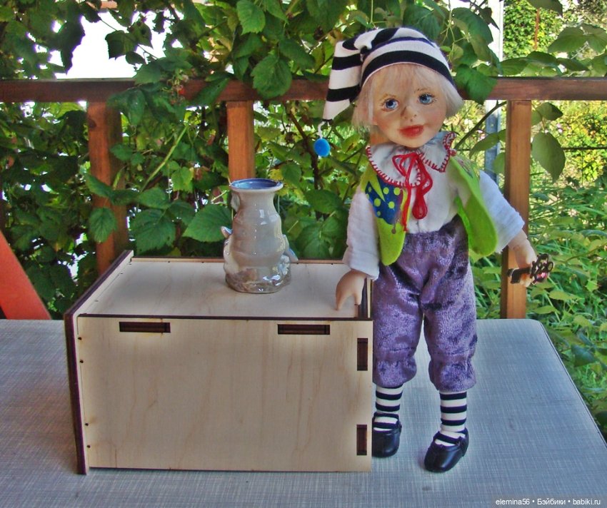 Интерьерная кукла: Буратино (фото 8)