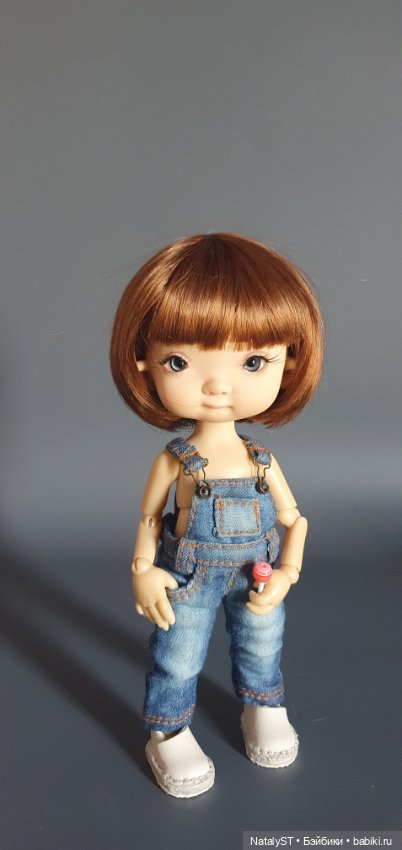 Парик Моник р.5-6 — Парики и волосы (мохер) для кукол (фото 5)