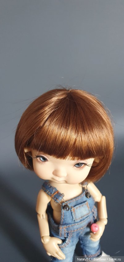 Парик Моник р.5-6 — Парики и волосы (мохер) для кукол (фото 6)
