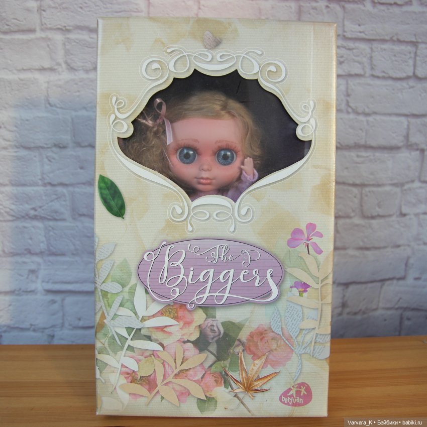 Berjuan кукла Biggers Биггерс Арти Бербаун, 32 см, № 1