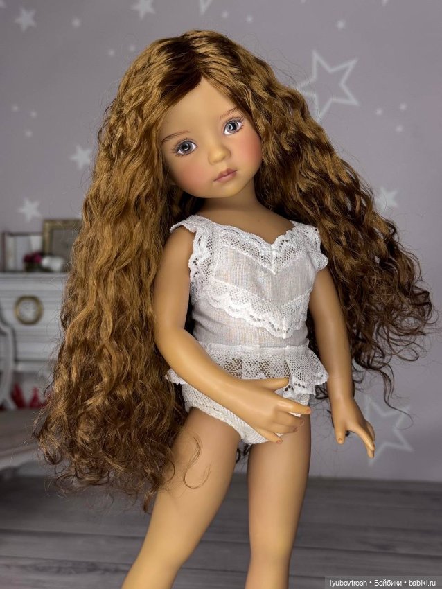 Натуральный парик 7/8 для Little Darling (фото 8)