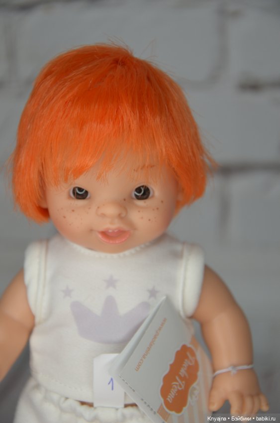 Паолитас, кукла пупс Леонсио с рыжими волосами #1 (фото 3)