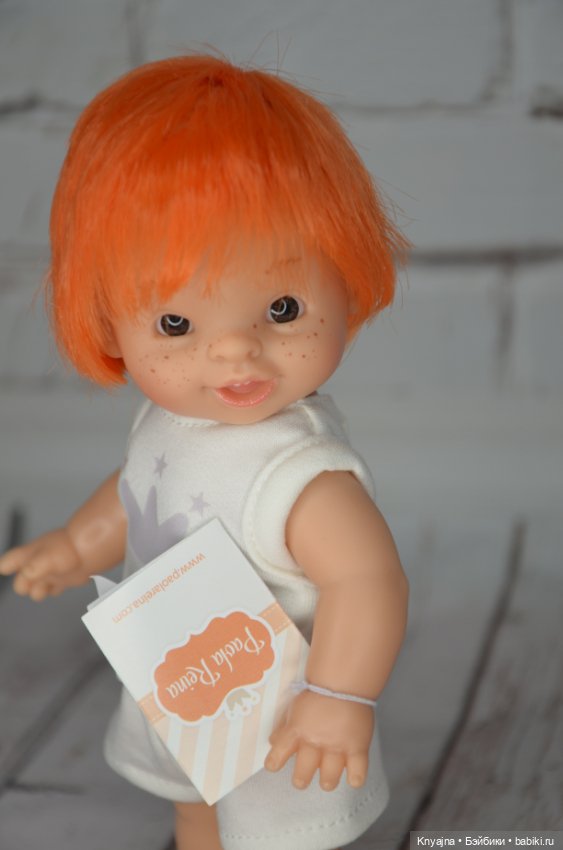 Паолитас, кукла пупс Леонсио с рыжими волосами #1 (фото 5)