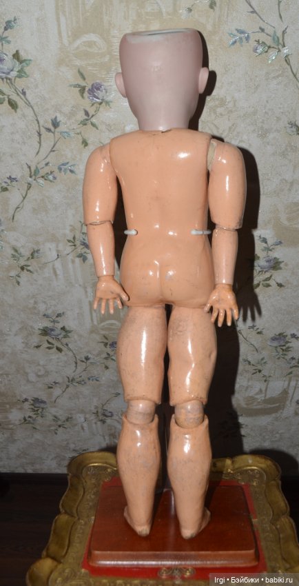 Антикварная кукла Hertel&Schwab молд 136/11, 60 см.Германия