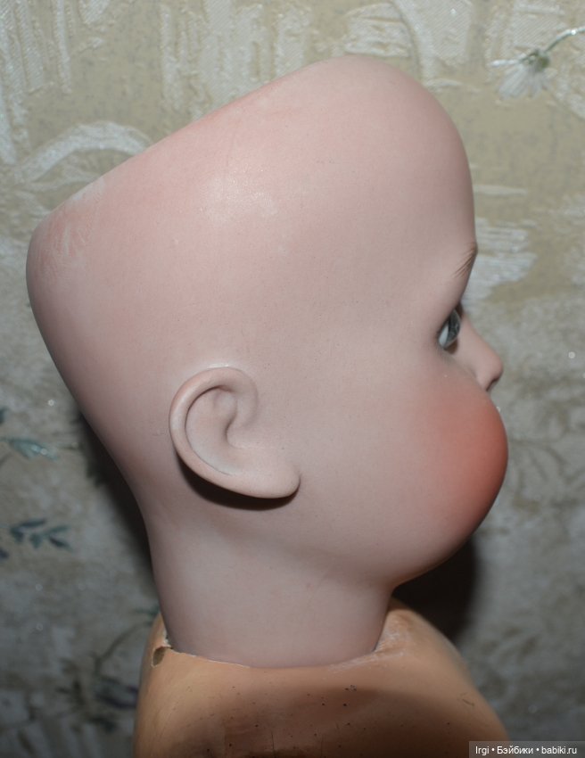 Антикварная кукла Hertel&Schwab молд 136/11, 60 см.Германия (фото 9)